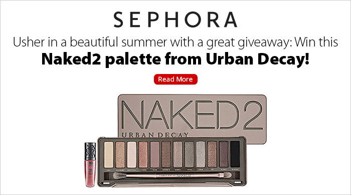 Nake 2 Palette giveaway