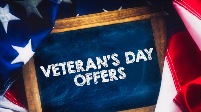 Veteran’s Day Offers