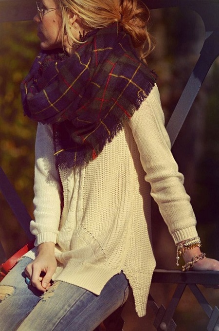 plaid_infinity_scarf
