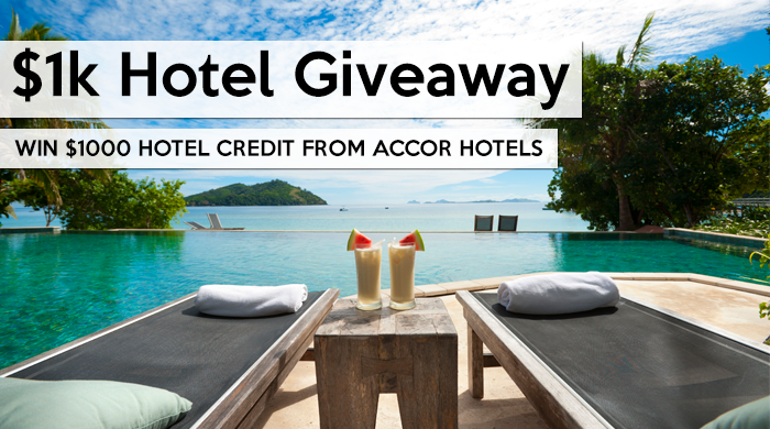 Enter to Win $1000 Hotel Credit