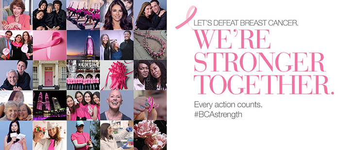 Shop Estee Lauder for Breast Cancer Awareness