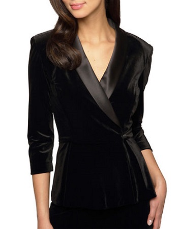Velvet Wrap Top2