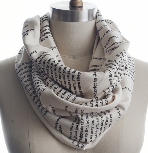 book scarf
