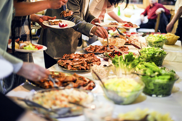 Thanksgiving food prep