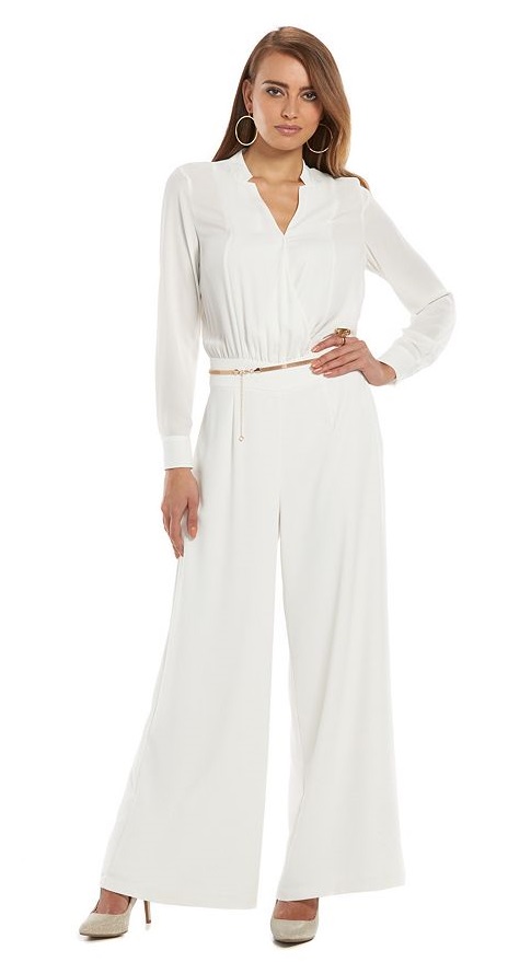 Jennifer Lopez Wide-Leg Jumpsuit
