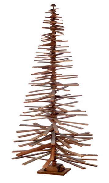 Sage & Co Sage & Co. 84-inch Wood Slat Spiral Christmas Trees