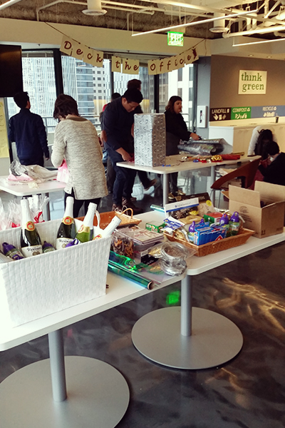 Ebates Adopt-A-Family Wrapping