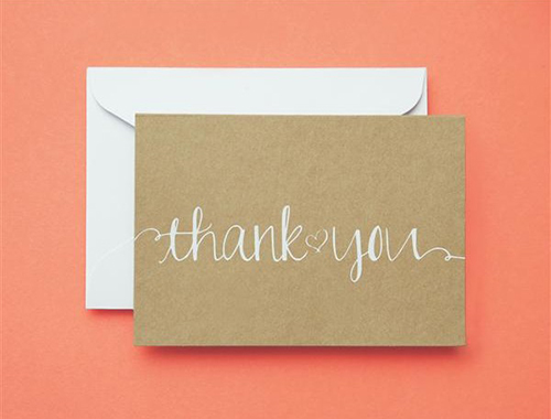 The Art of the Thank You Note 8