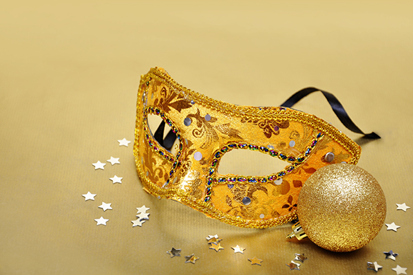 New Year's Eve mask
