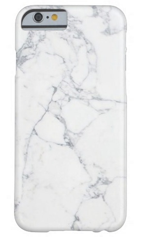 White Marble iPhone Case