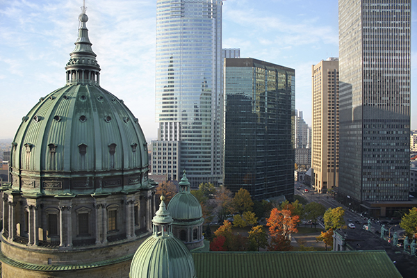 Montreal Buildings Skyline