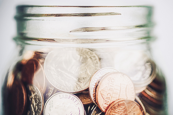 Glass Jar of Change