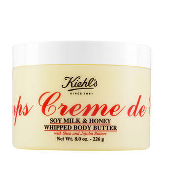 Kiehl’s Creme de Corps Soy Milk & Honey Whipped Body Butter