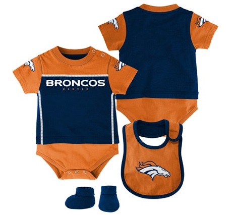Denver Broncos Baby Onesie