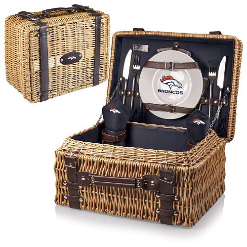 Denver Broncos Picnic Picnic Basket