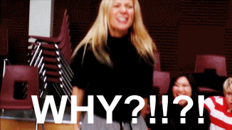 Glee Why GIF