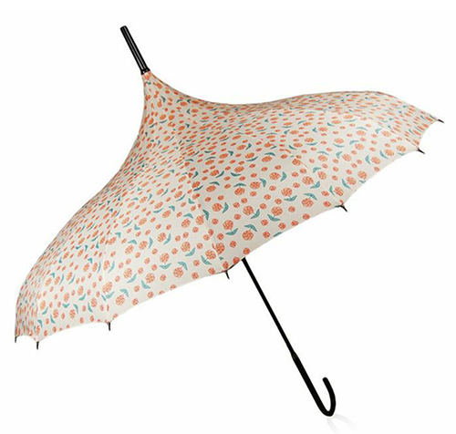 Ivory Roses Umbrella