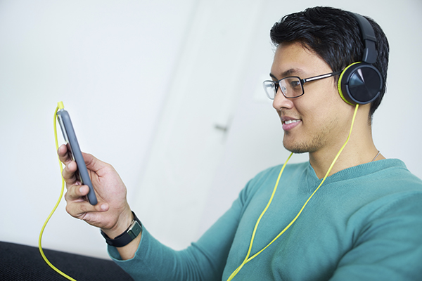 Podcasts on iPhone