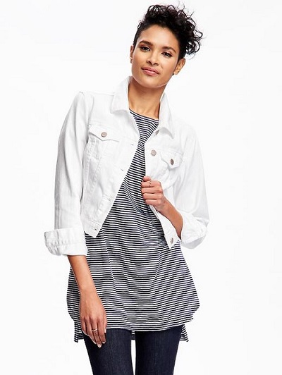 Cropped Denim Jacket