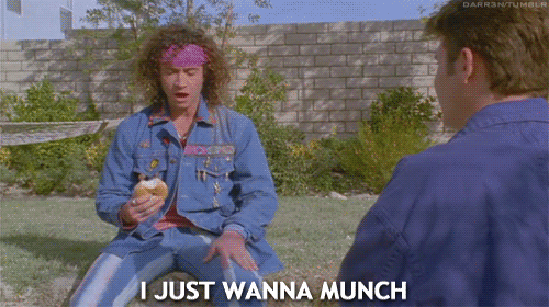 Pauly Shore Encino Man Munch GIF
