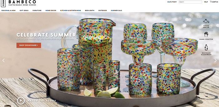 bambeco.com homepage