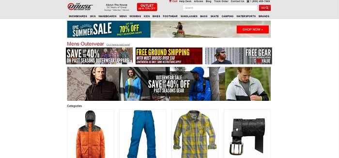 TheHouse.com homepage