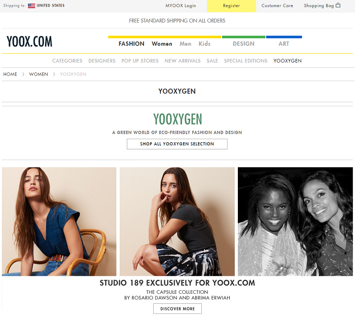 Yooxygen product page