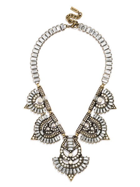 Garbo bib necklace