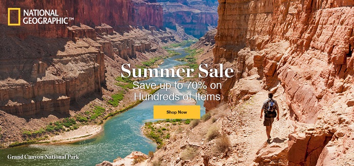 National Geographic store page