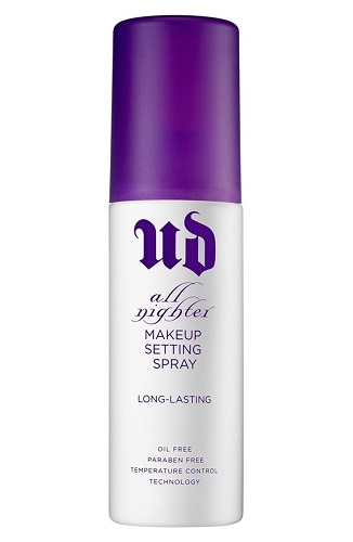Urban Decay All Nighter makeup setting spray
