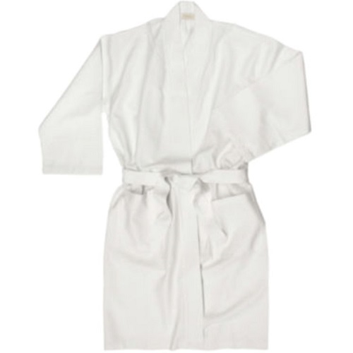 White bath robe