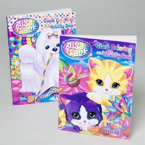 Lisa Frank coloring and activity books