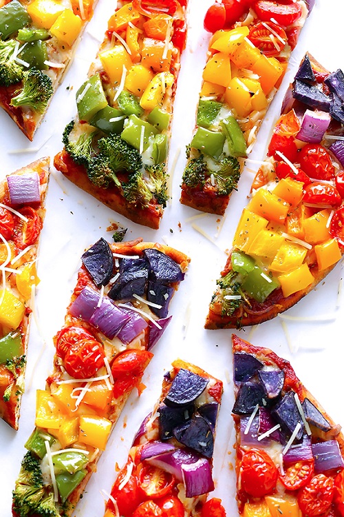 Rainbow Pizza