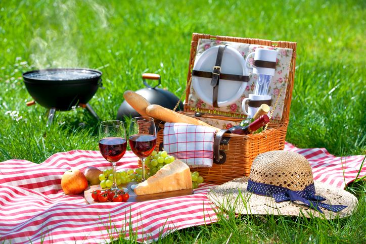 Picnic setting