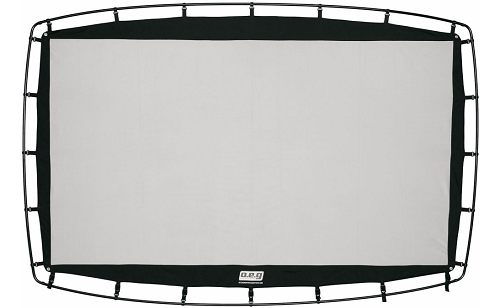 Camping movie screen