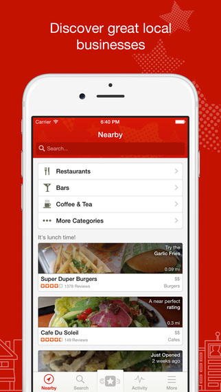 Yelp App