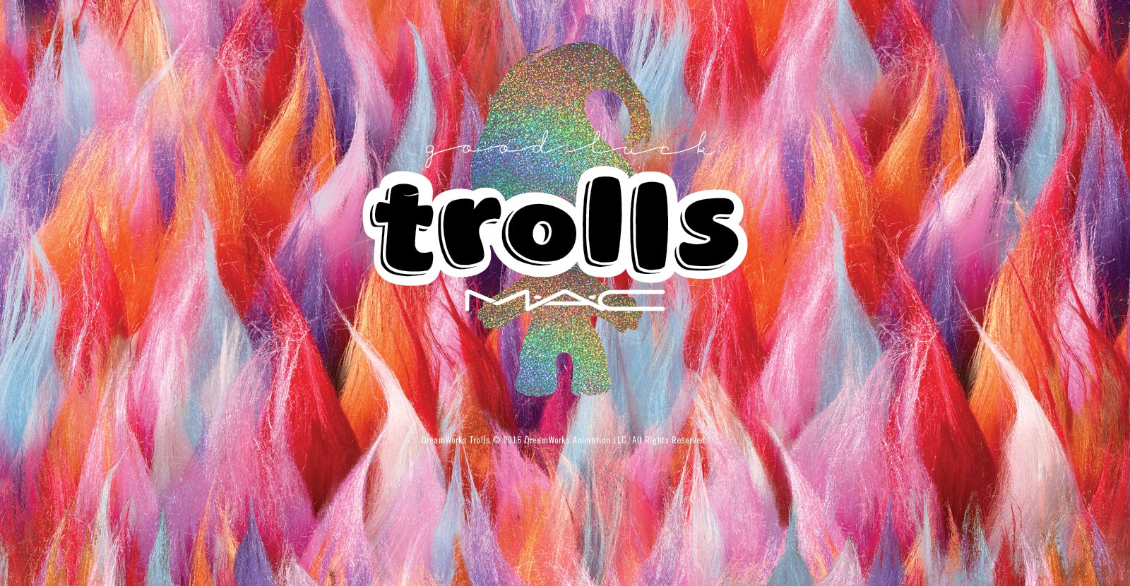 Face the Rainbow With the MAC Good Luck Trolls Collection