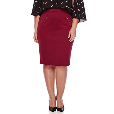 Quilted Pencil Skirt