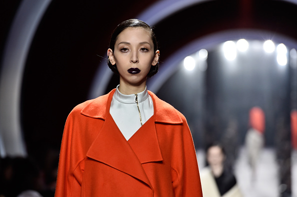 A model walks the runway during the Christian Dior show as part of the Paris Fashion Week Womenswear Fall/Winter 2016/2017 on March 4, 2016 in Paris, France.