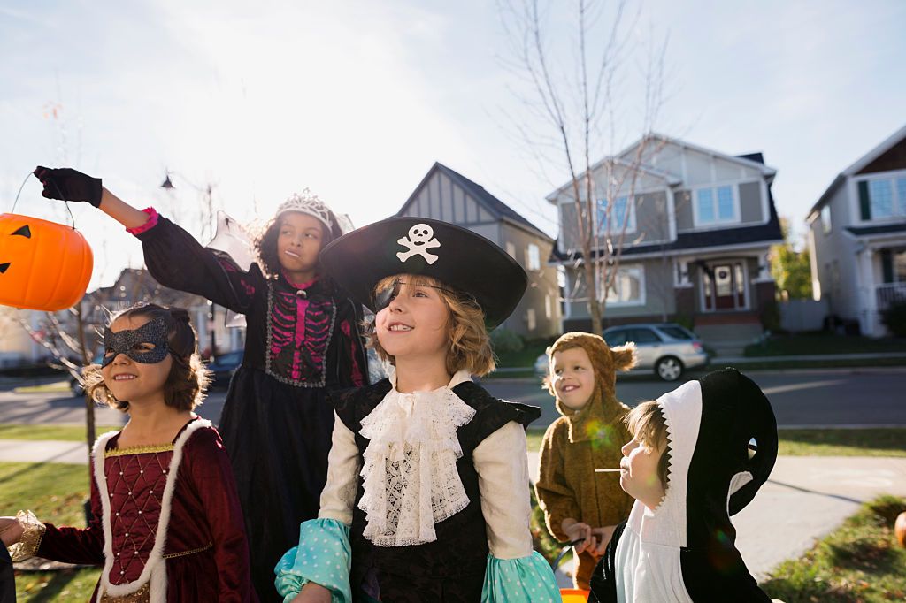 kids trick or treating