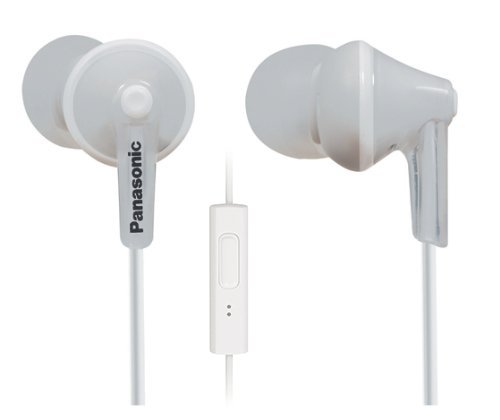  Panasonic ErgoFit In-Ear Earbud Headphones with Mic + Controller