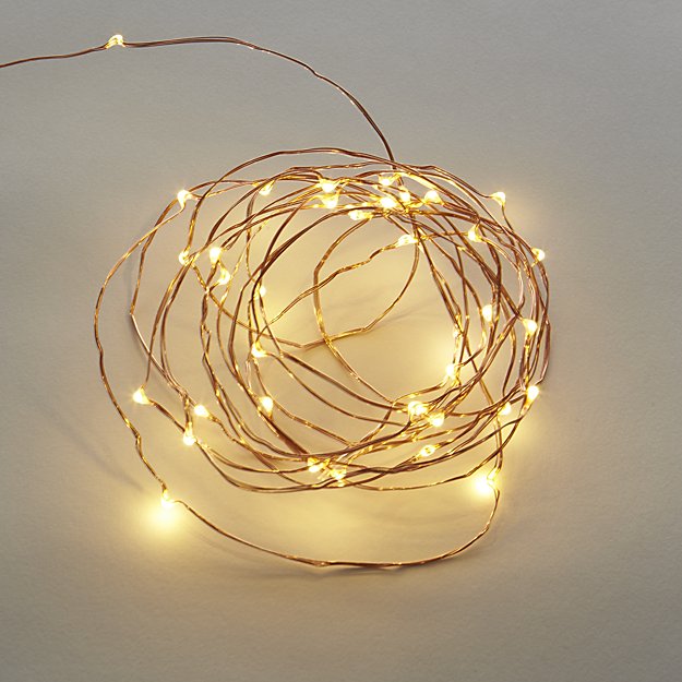 Copper Spring 21 Line Lights Decor for New Year's Eve Party