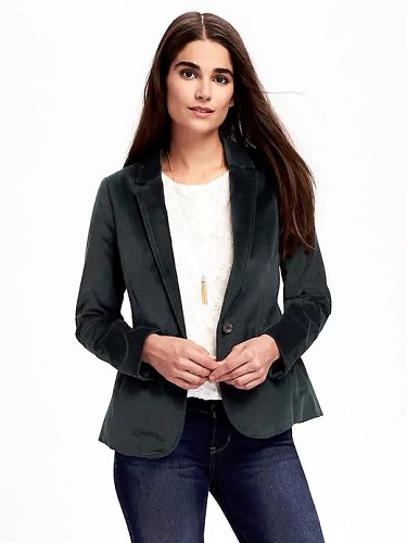 Velvet Blazer
