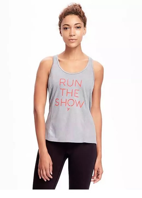 Go-Dry Racerback Performance Tank for Women