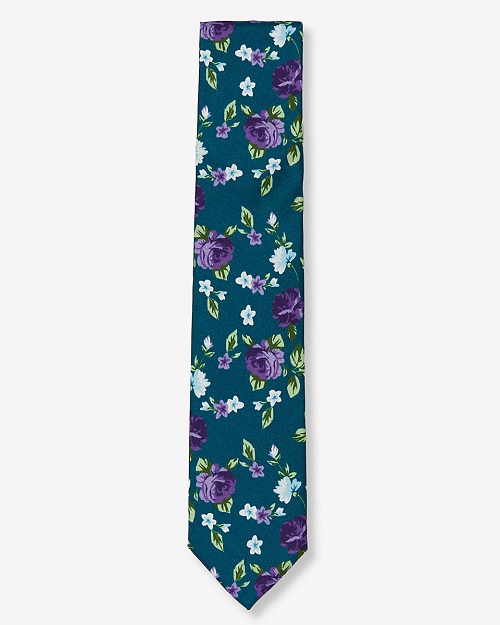 floral tie