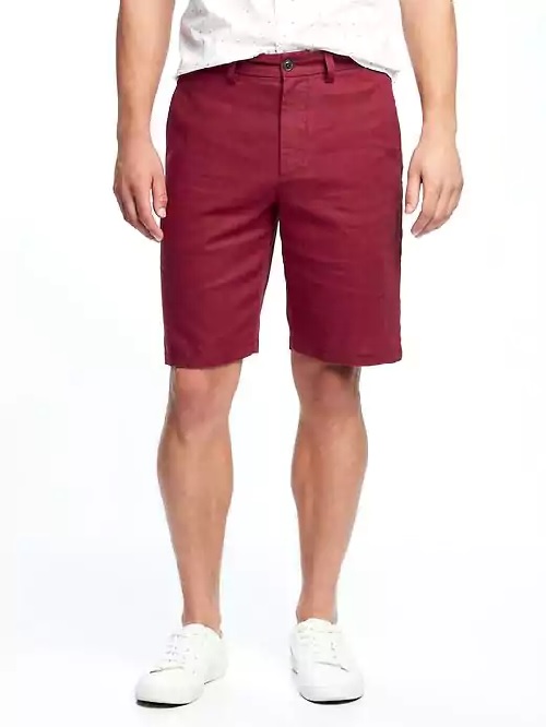 linen shorts
