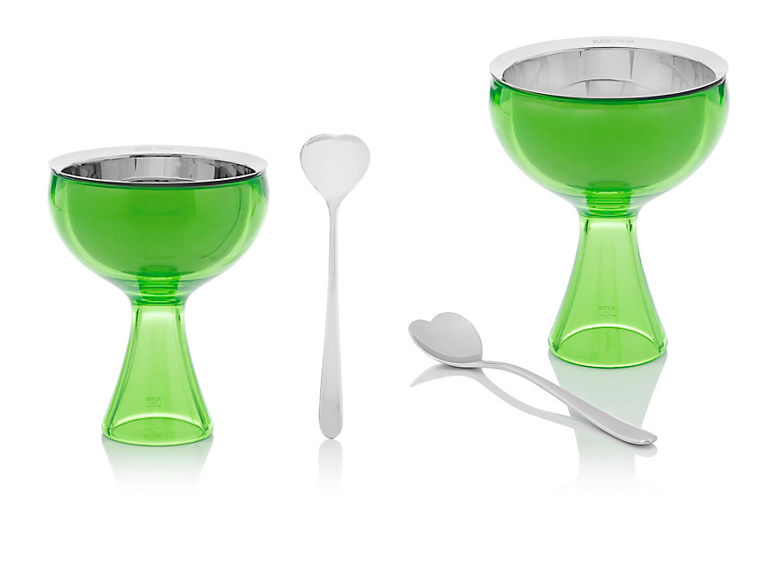 Alessi Big Love Ice Cream Bowl & Spoon
