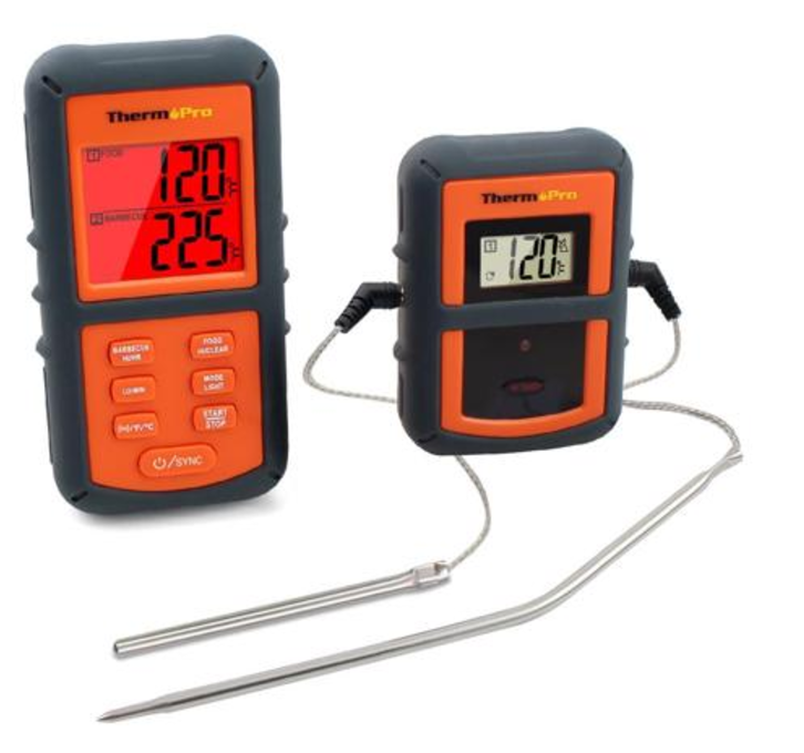 ThermoPro TP-08 Remote Wireless Food Kitchen Thermometer - Dual Probe