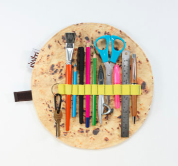 Flat Bread Pencil Case