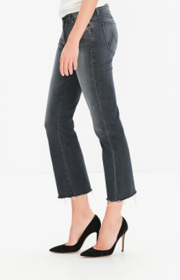 Mother Denim Insider Crop Fray